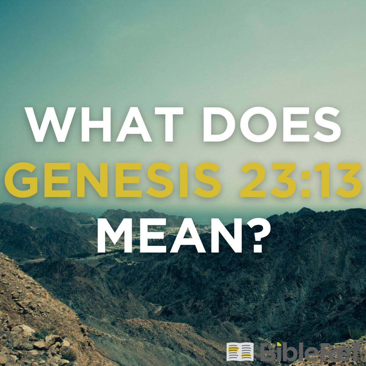 genesis 13 23