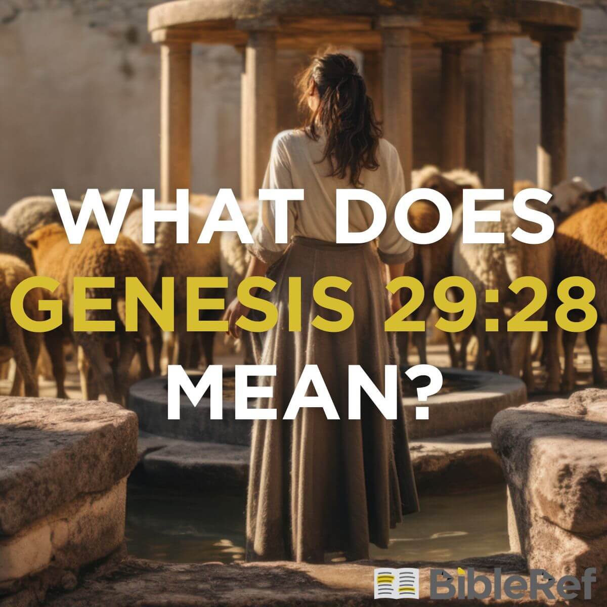 What does Genesis 29:28 mean? | BibleRef.com